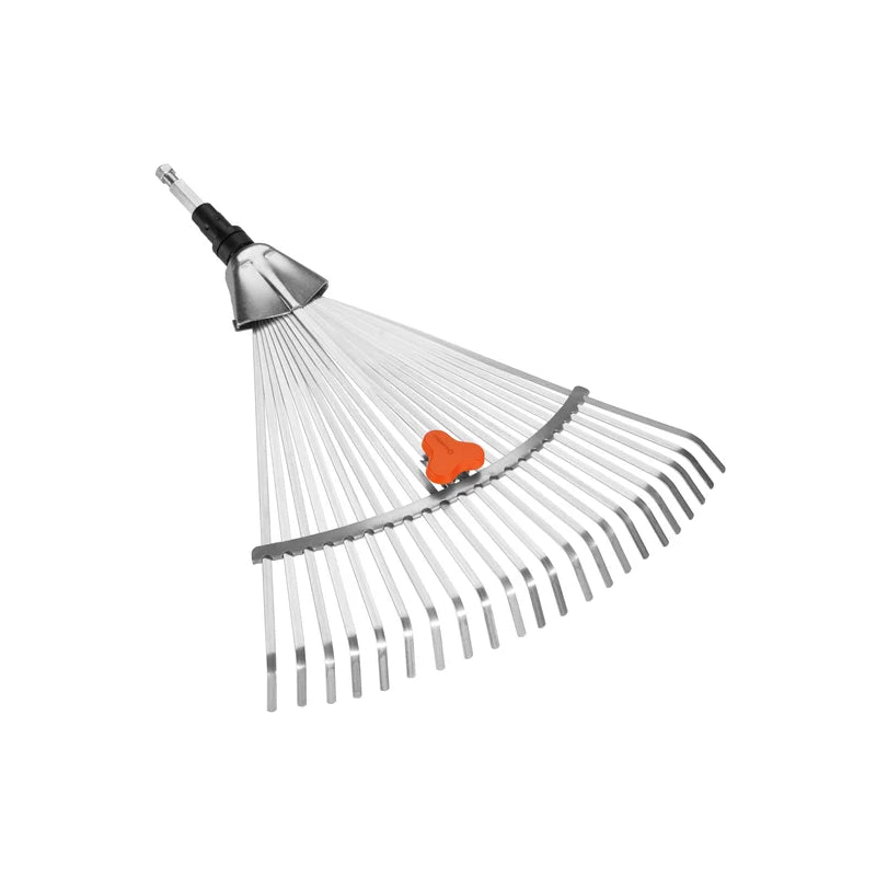 ESCOBA PARA CESPED METALICA GRADUABLE