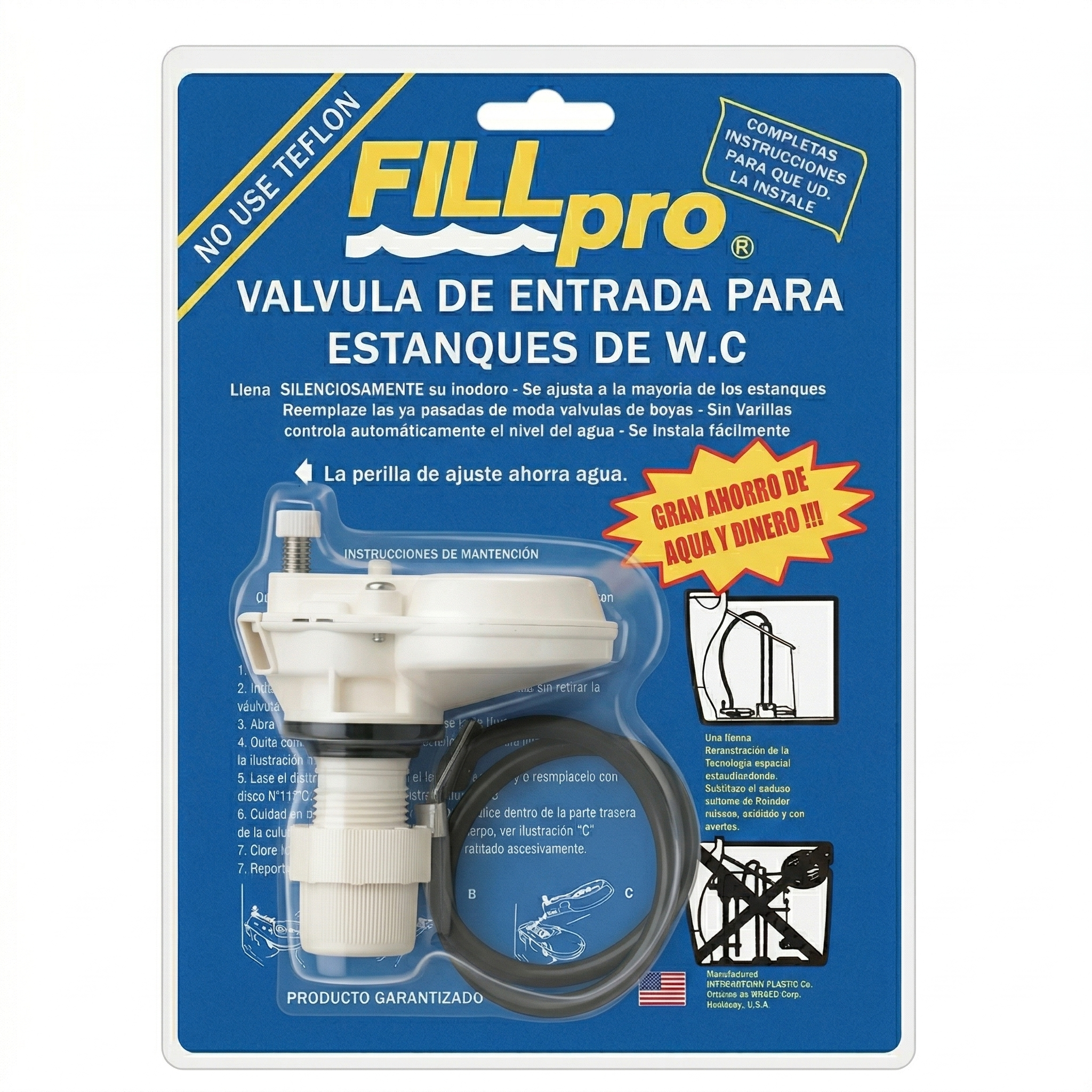 Válvula De Admisión Para Estanque WC - Fillpro